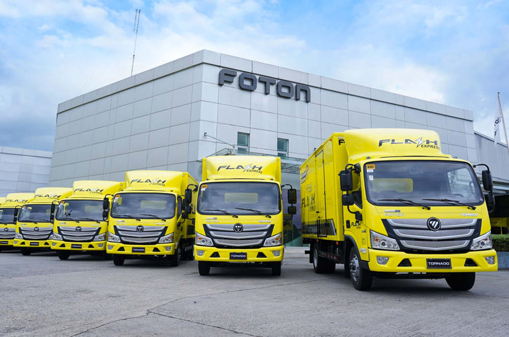 The Foton Tornado joins the logistics fleet of Flash Express TruckDeal